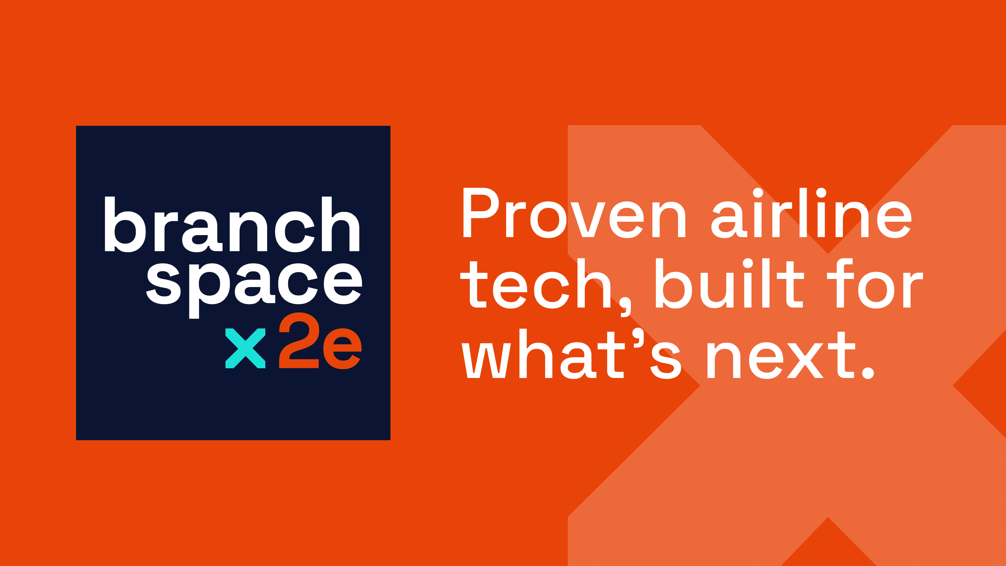 Branchspace and 2e Systems announce alliance to offer airlines more