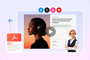 PDF to MP4 converter