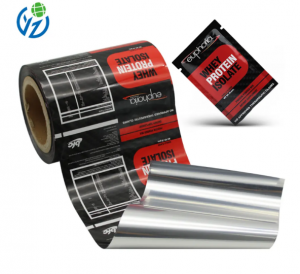 China Plastic Protein Powder Roll Film Supplier