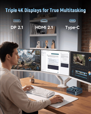 Triple 4K Display Multi Monitor Setup1