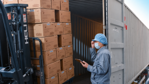 disposable biodegradable tableware container shipment
