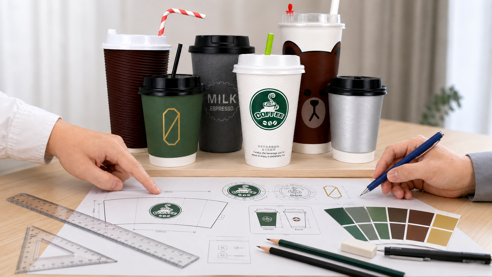 custom paper cups custom paper cups