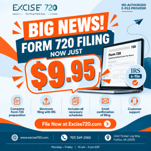Excise720 New announcement
