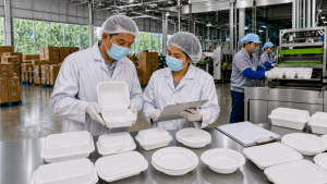 Thailand disposable biodegradable tableware factory