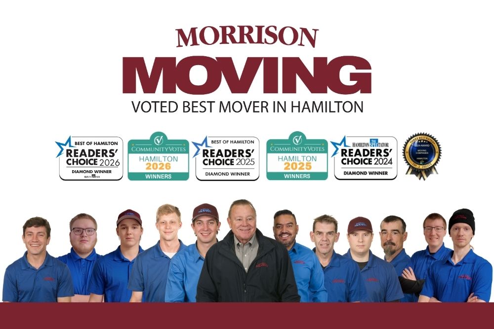 Morrison Moving Wins Two Diamond Awards in 2026 Best of Hamilton Readers’ Choice Awards