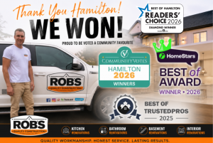 ROBS QUALITY CONSTRUCTION AWARDS 2026