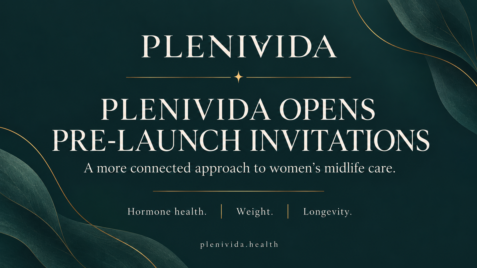 Plenivida Opens Invitations for Clinician-Guided Medicine Built for Women in Midlife