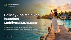 holidayvibe maldivesesims launch