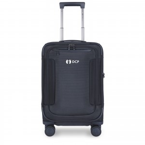 DCP Bags Black Softside Cabin Spinner Case