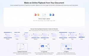 digital PDF to flipbook converter