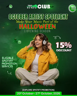 October Artist Spotlight on Spotify promotion packages