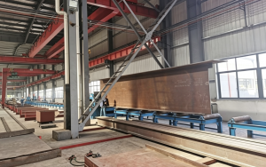 Q355NHD Weather Resistance Steel Plate Assembled Steel Structure Truss Bridge Main Girder