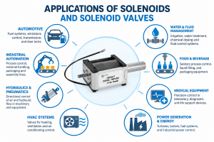 Solenoids and Solenoid Valves Applications