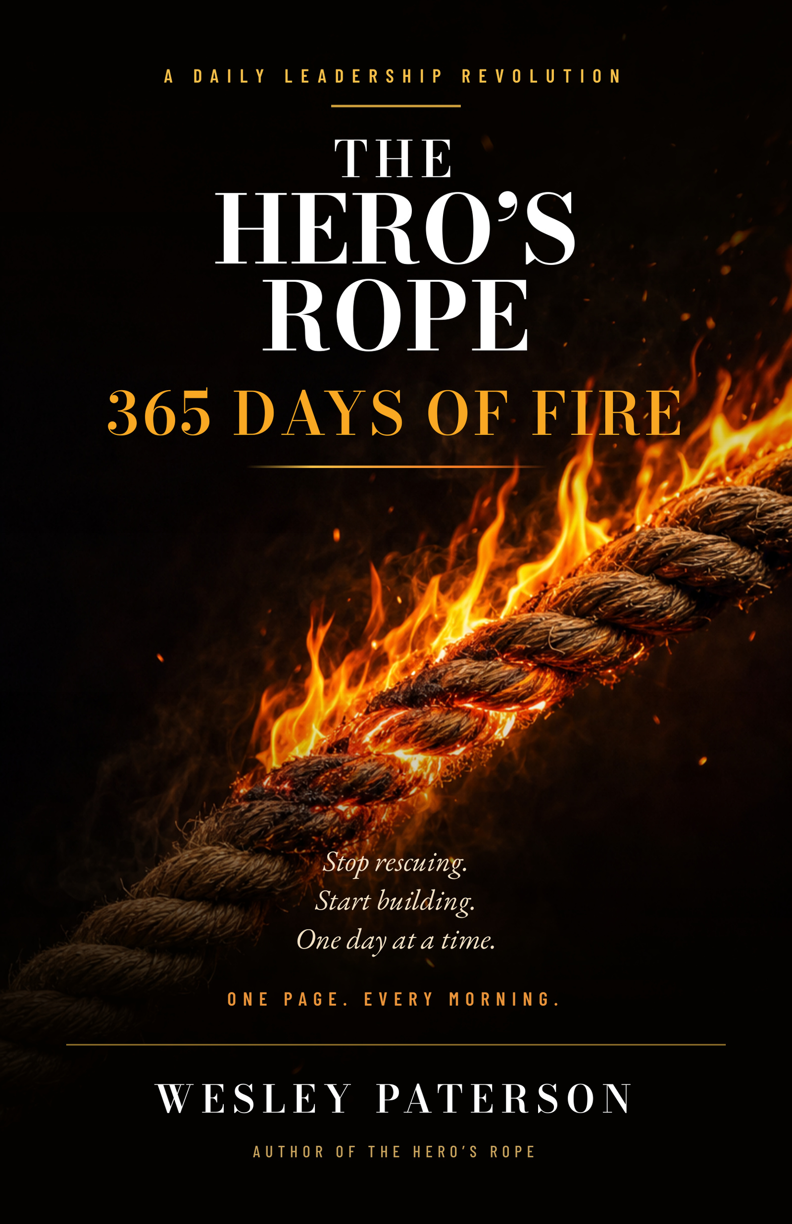 Heros Rope 365 Days of Fire BOOK COVER