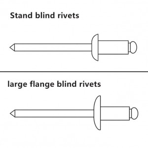 large flange blind rivets 1