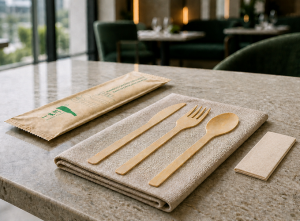 remium Hot Sale Bamboo Cutlery Set