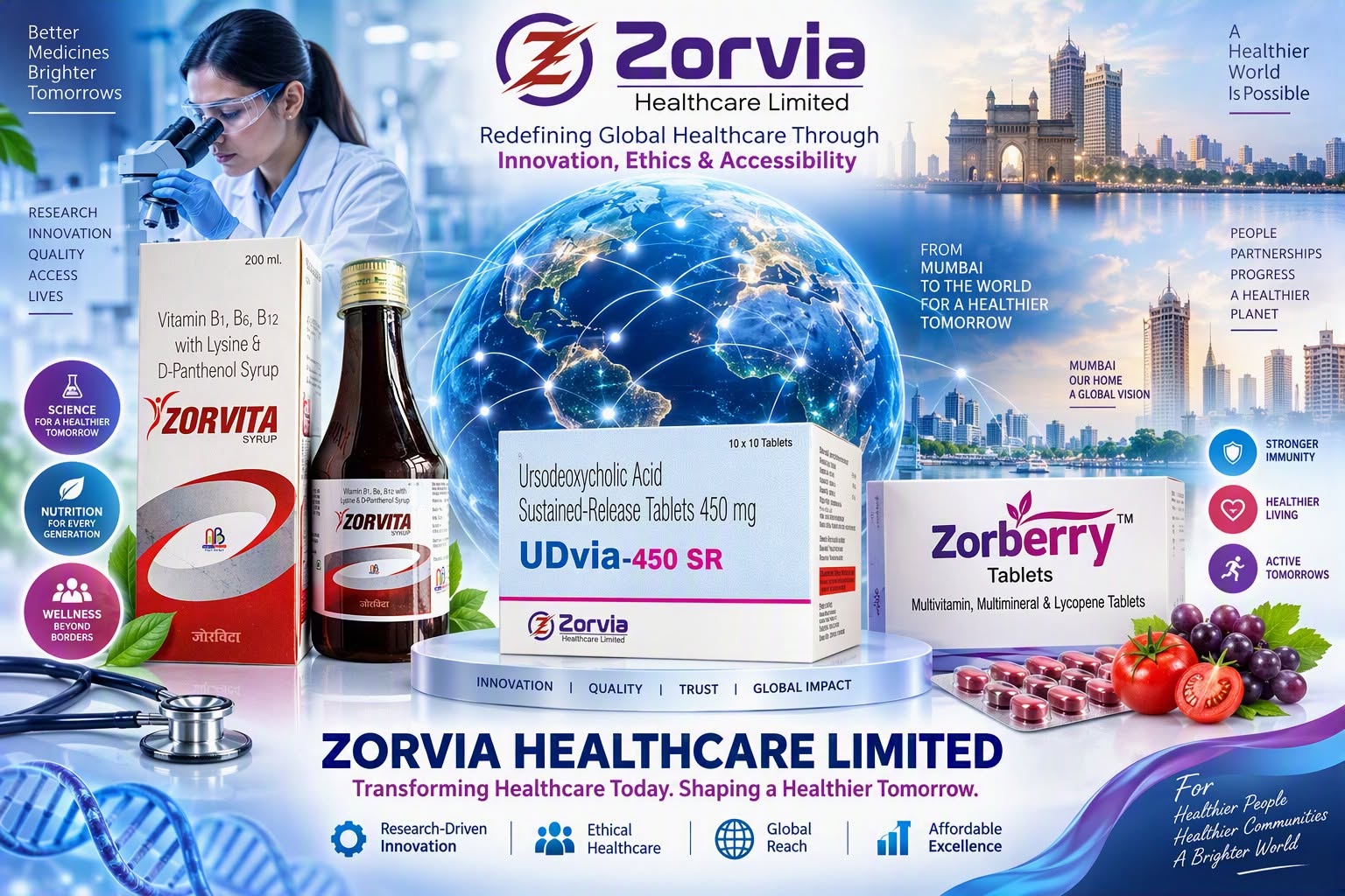 Zorvia Healthcare Limited : Redefining Global Healthcare Through Innovation, Ethics, And Accessibility