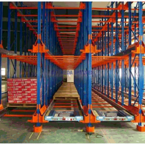 Semi Automated Radio Shuttle Pallet Racking System Automation