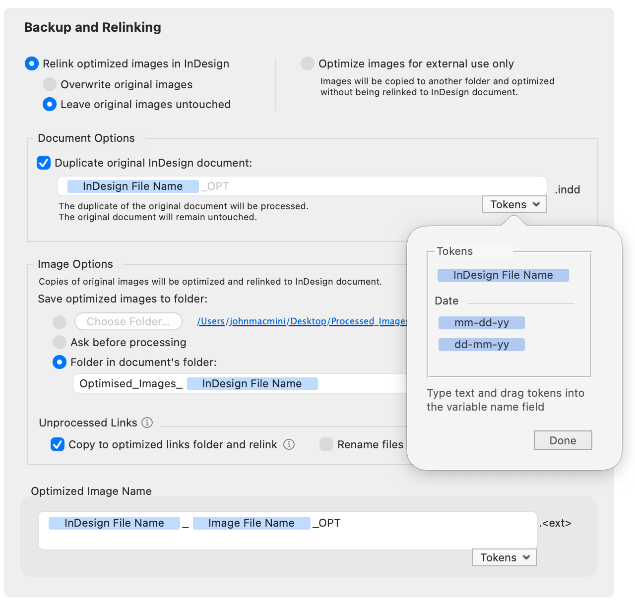 Back up original links collect all InDesign document assets Back up original links collect all InDesign document assets