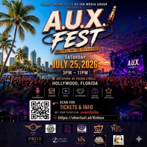 A.U.X Fest Flyer