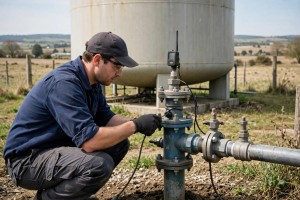 Well sensor installation