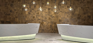 Solid Surface Reception Desk