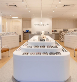 Solid Surface Reception Desk