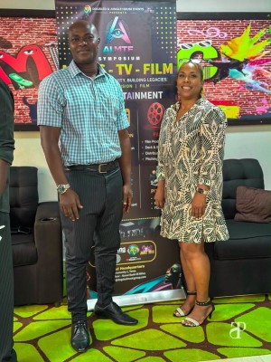 Isaac Essel Ceo Of JHE & Veda Smith Emmy Winning Grammy Nominated Producer CEO of DMG