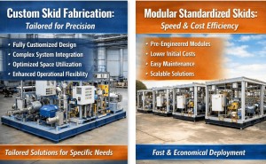 customized process skid design fabrication services 1