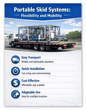 Industrial mounted skid design assembly 1