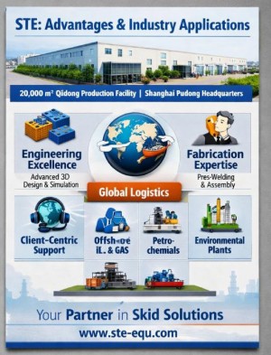 Precision containerized skid system design for factories 1