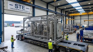 Cost effective truckable module builder
