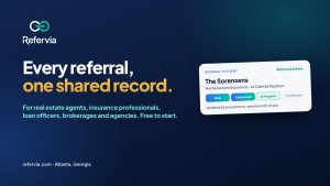Refervia gives both sides of every referral one shared record.