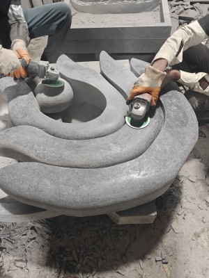 Growth Fountain manufacturing in progress at stonemart