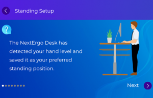 Introducing The NextErgo Smart Standing Desk.