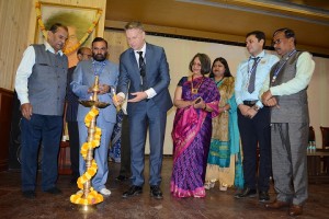 From Left to right: Mr P V Bhagwat, Dr E B Khedkar, Dr Edmond Maher, Ms Shubdha Chapekar, Ms Surbhi Deshpande, Dr Sushant Patil and Dr Ashok Kasnale