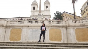 Pamela Quinzi presented the book ‘The Cinderella of New York’ in Rome, Italy with a unique tour in the city.