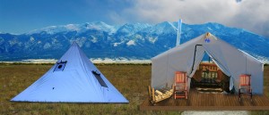 Rustic Rook Resort Tent