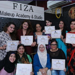 Enrich with elegant looks at Fiza Makeup and Hair