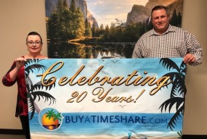 Operations Manager Rosanne Luba with CEO Wes Kogelman