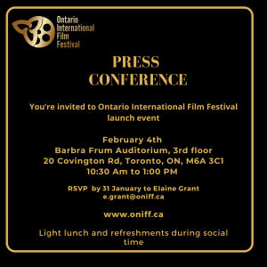 ONIFF Press Conference Invitation