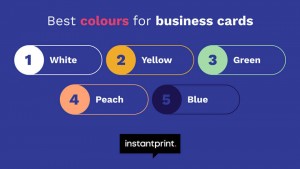 Best colours for business cards