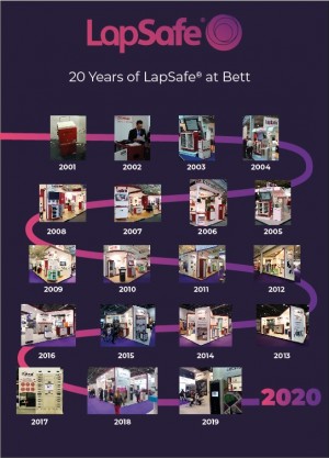 LapSafe® celebrates 20th Anniversary at BETT 2020