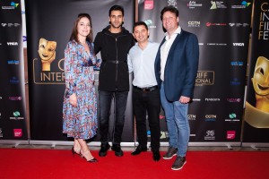 Living My Illusion Wins an Award at Cardiff International Film Festival Tony J Selimi, Joel & Timea