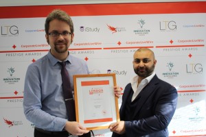 Corporate LiveWire Prestige Award London Confers the Hypnotherapist of the year Award on Jakub Tencl, PhD