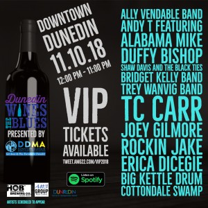Downtown Dunedin Merchants Association Dunedin Wines The Blues 