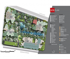 The M Condominium Site Map