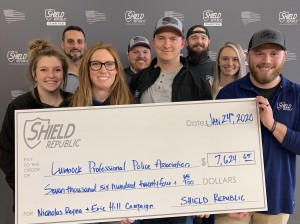 Shield Republic, Hold the Line Fundraiser for Lubbock, TX fallen officers