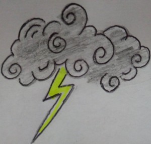 Hand drawn photo image