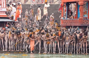 Naga Sadhus in Kumbh Mela